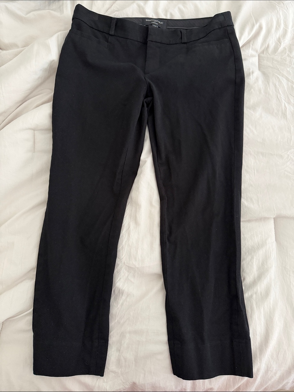 Banana Republic Sloan Crop Black Pants